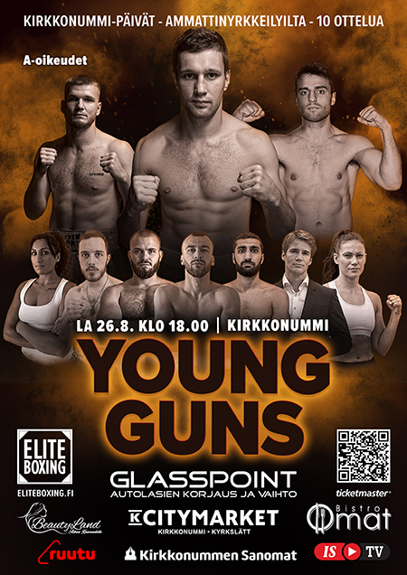 Young Guns La 26.8.2023 Kirkkonummi